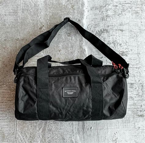 recycled duffel bag